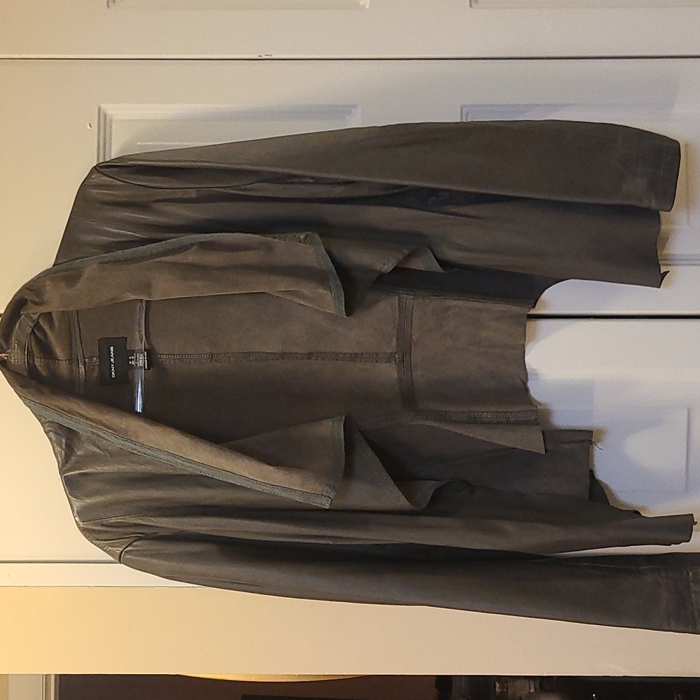 Dkny Leather Jacket - image 2